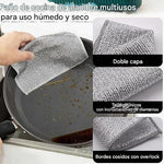 Pack x10 Paños Mágicos™ de Acero Inoxidable – Limpieza Profunda