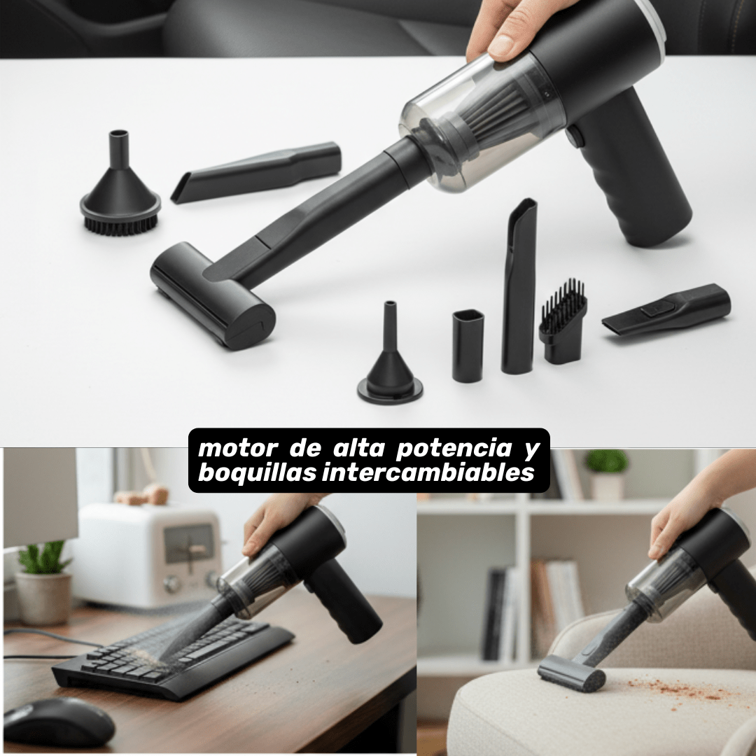 3 in 1 Vacuum Cleaner™ – Aspiradora Inalámbrica de Alta Potencia Garantía 12 meses