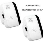 📶 WiFi Booster Pro™ – Repetidor Inalámbrico de Señal