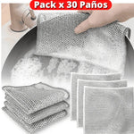 Pack x10 Paños Mágicos™ de Acero Inoxidable – Limpieza Profunda