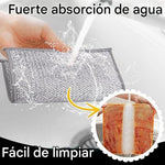 Pack x10 Paños Mágicos™ de Acero Inoxidable – Limpieza Profunda