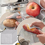 Pack x10 Paños Mágicos™ de Acero Inoxidable – Limpieza Profunda