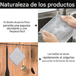 Pack x10 Paños Mágicos™ de Acero Inoxidable – Limpieza Profunda
