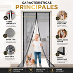 🦟🪰 Cortina Mosquitera Magnética Frío/calor + ENVÍO GRATIS 🚚