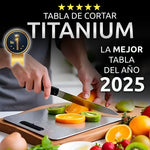 Tabla de Cortar de Titanio™ Antibacteriana y Ultra Resistente