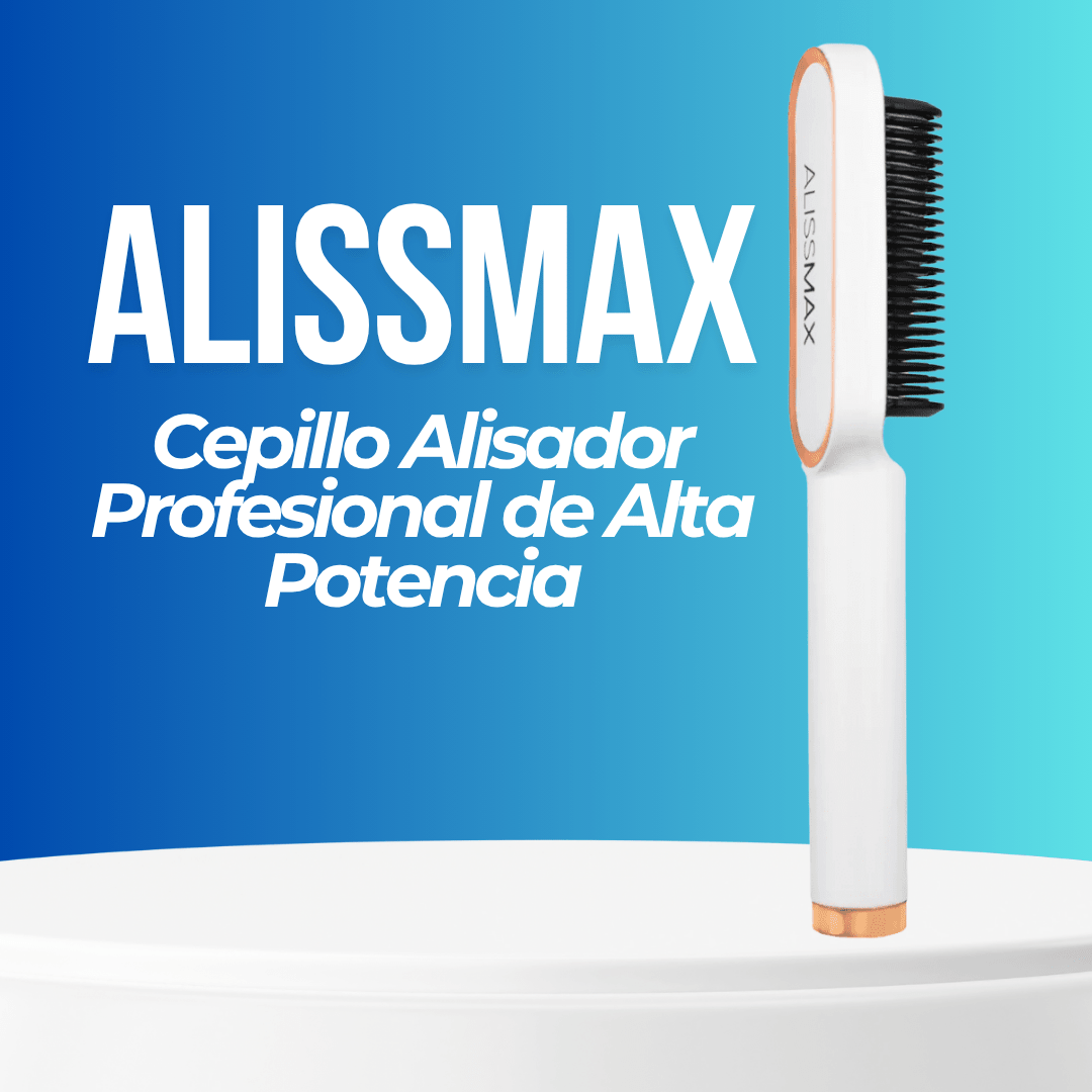 AlissMax™ – Cepillo Alisador Profesional de Alta Potencia| + 1 AÑO GARANTÍA EXCLUSIVA