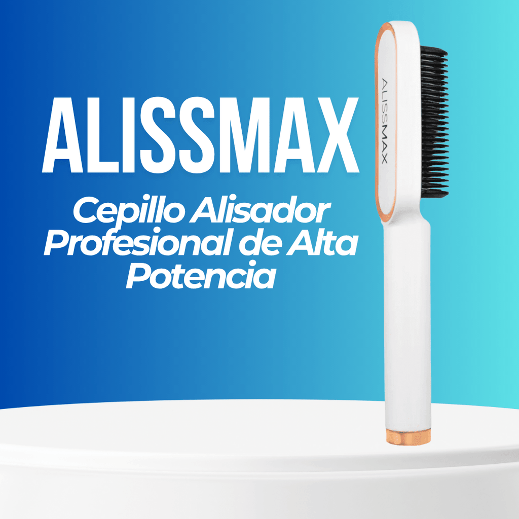 AlissMax™ – Cepillo Alisador Profesional de Alta Potencia| + 1 AÑO GARANTÍA EXCLUSIVA