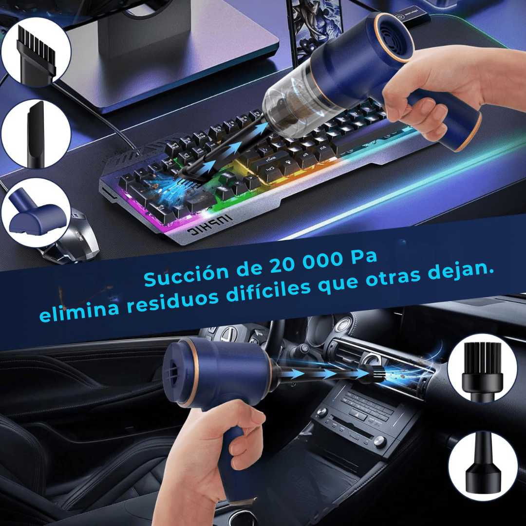 3 in 1 Vacuum Cleaner™ – Aspiradora Inalámbrica de Alta Potencia Garantía 12 meses