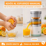 JuiceGo™ Exprimidor Eléctrico Portátil | Jugo Fresco en Segundos