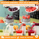 JuiceGo™ Exprimidor Eléctrico Portátil | Jugo Fresco en Segundos