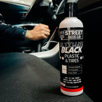 Restaurador de llantas Ultimate Black - protección contra sol y lluvia
