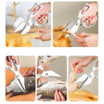 Tijeras de cocina multifuncionales de alta resistencia
